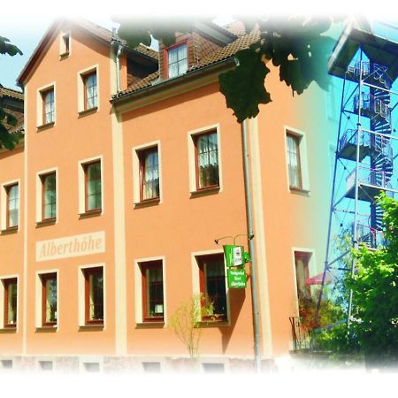 Waldgasthof & Hotel Alberthoehe Lichtenstein  Exteriér fotografie