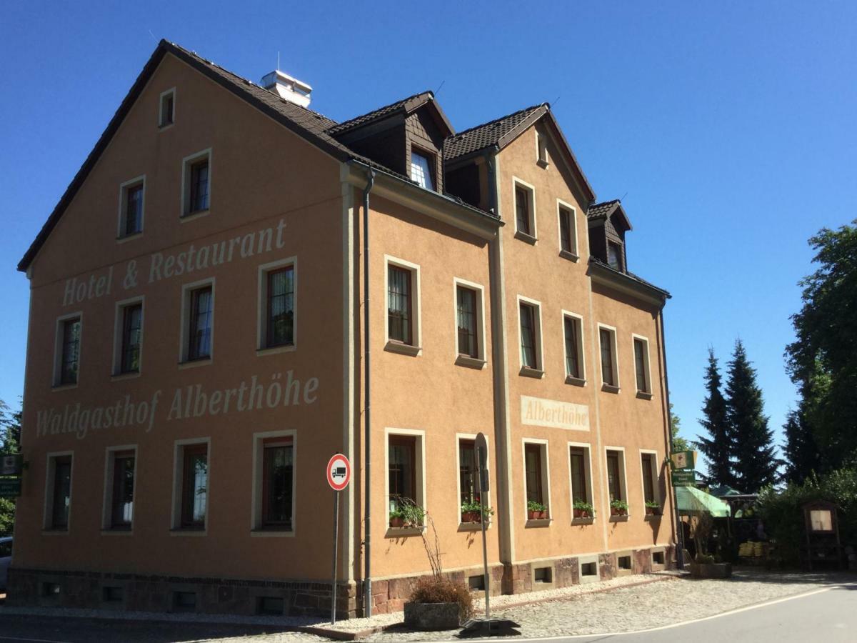 Waldgasthof & Hotel Alberthoehe Lichtenstein  Exteriér fotografie