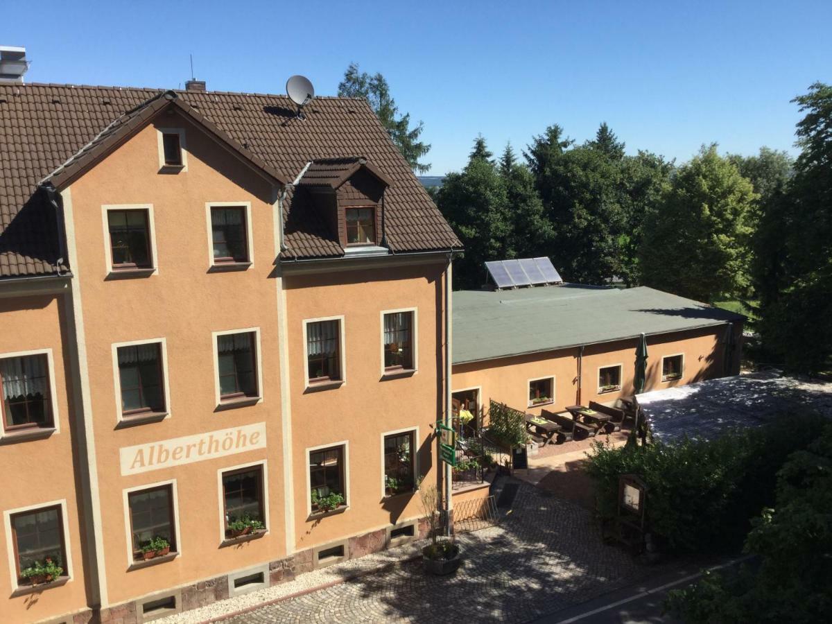 Waldgasthof & Hotel Alberthoehe Lichtenstein  Exteriér fotografie